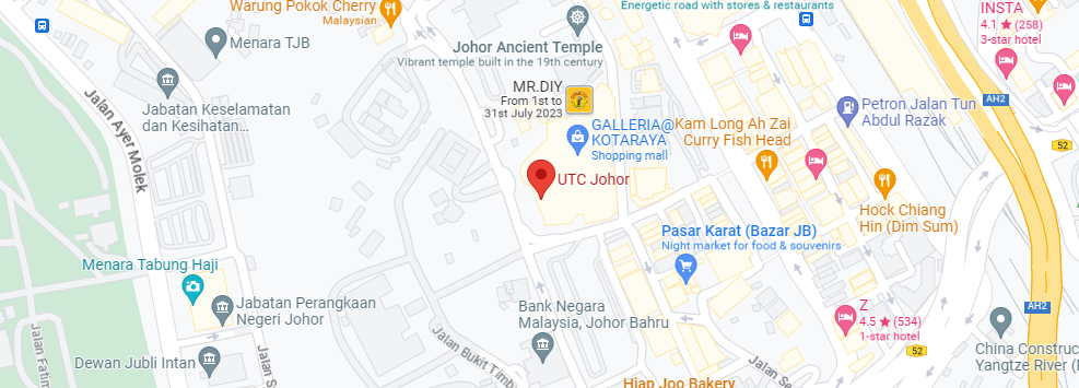 Jabatan Pengangkutan Jalan UTC Johor