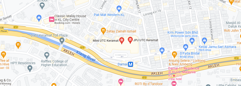 PMA Roadtax Mini UTC Keramat