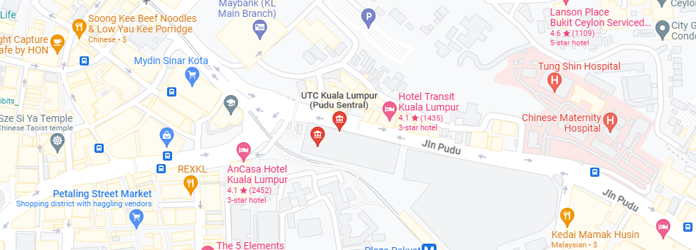 LOT A38 - FOR RENT UTC Kuala Lumpur